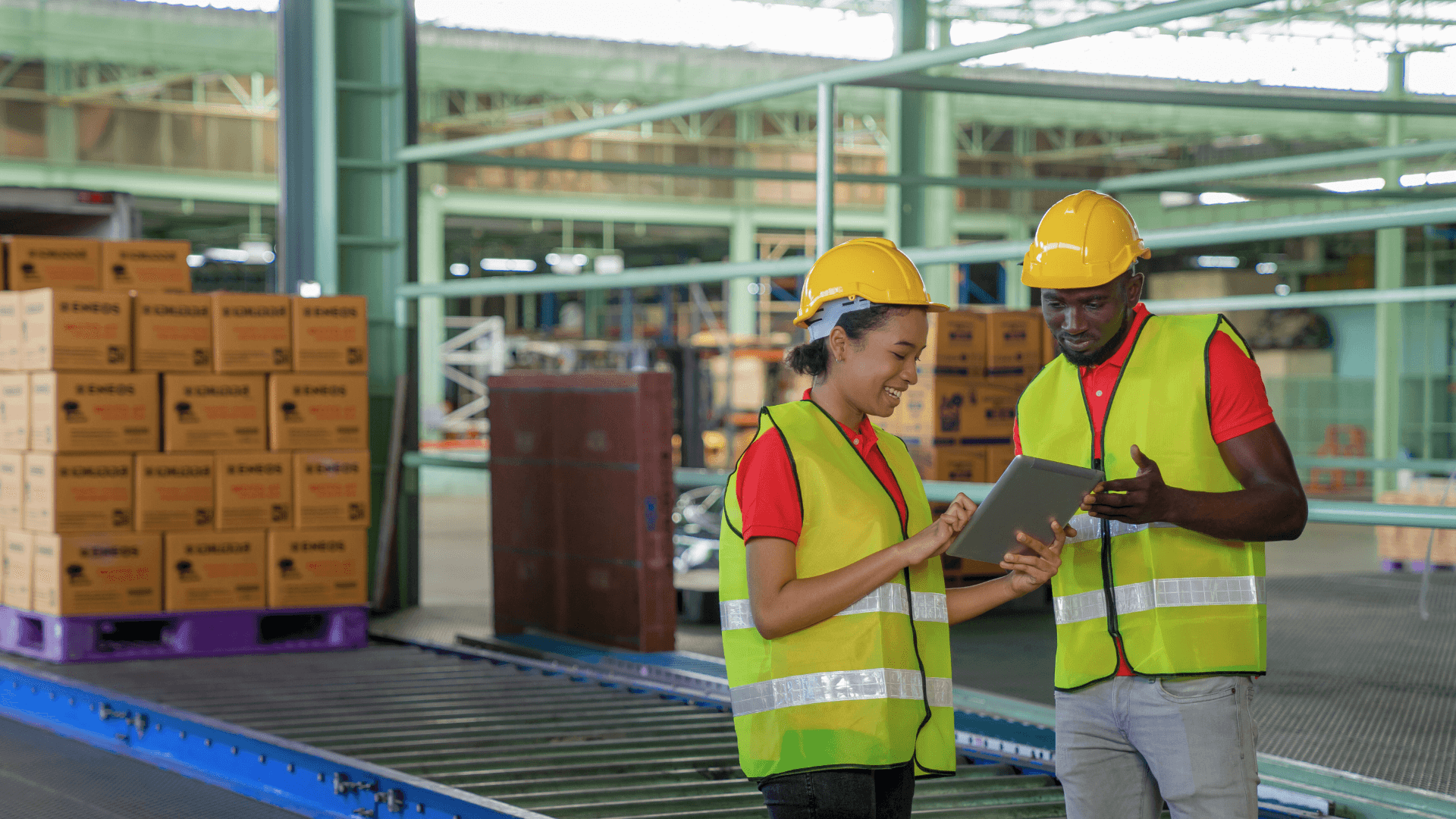 photo de préparateurs de commandes